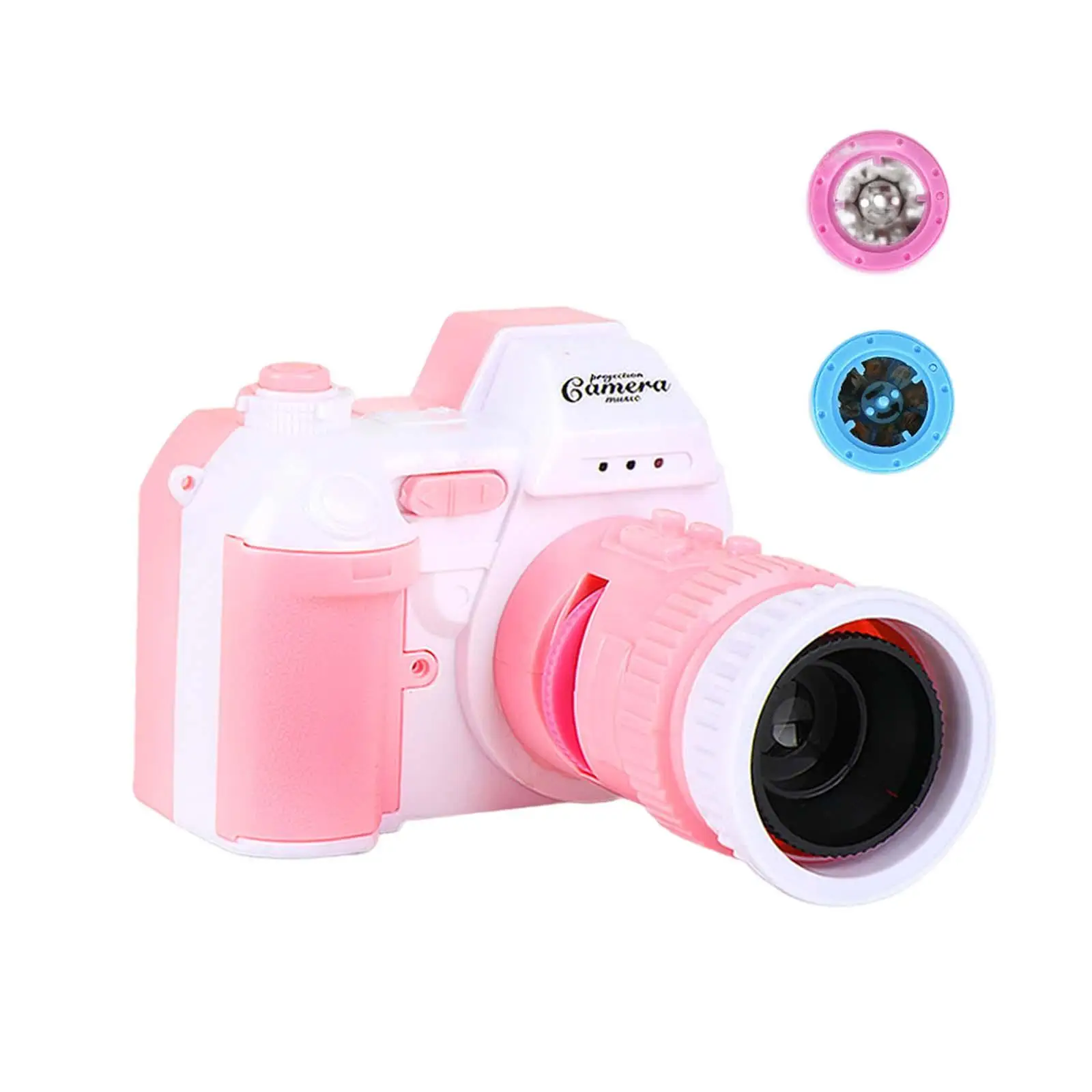 Mini Projection Camera Toy with Light and Sounds Educational Toy for Children