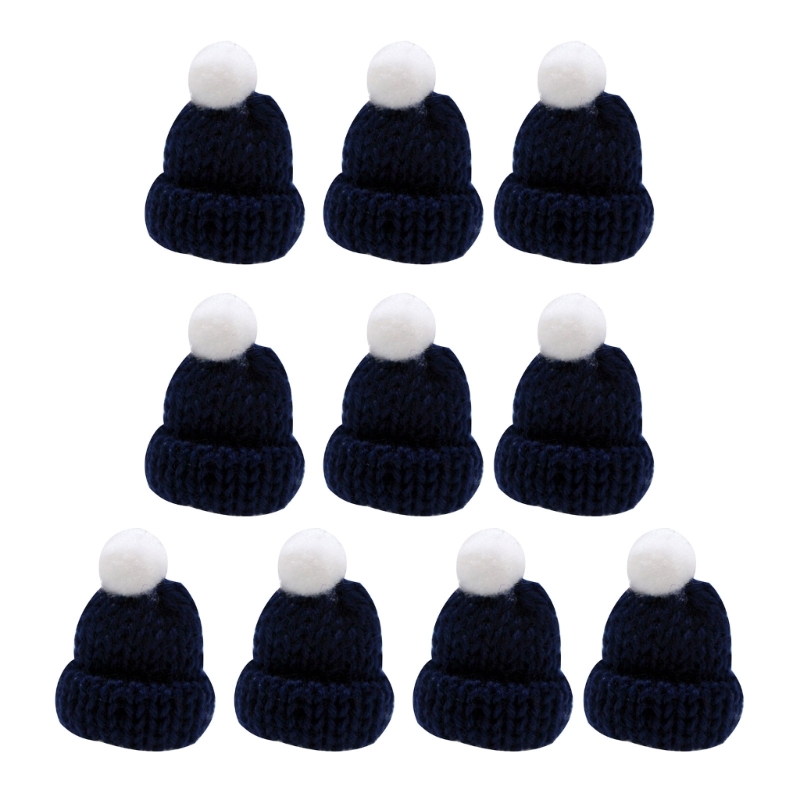 Description Picture 5 of itemAssortment of 10 Mini Knitted Hats Clothing Accessories and Christmas