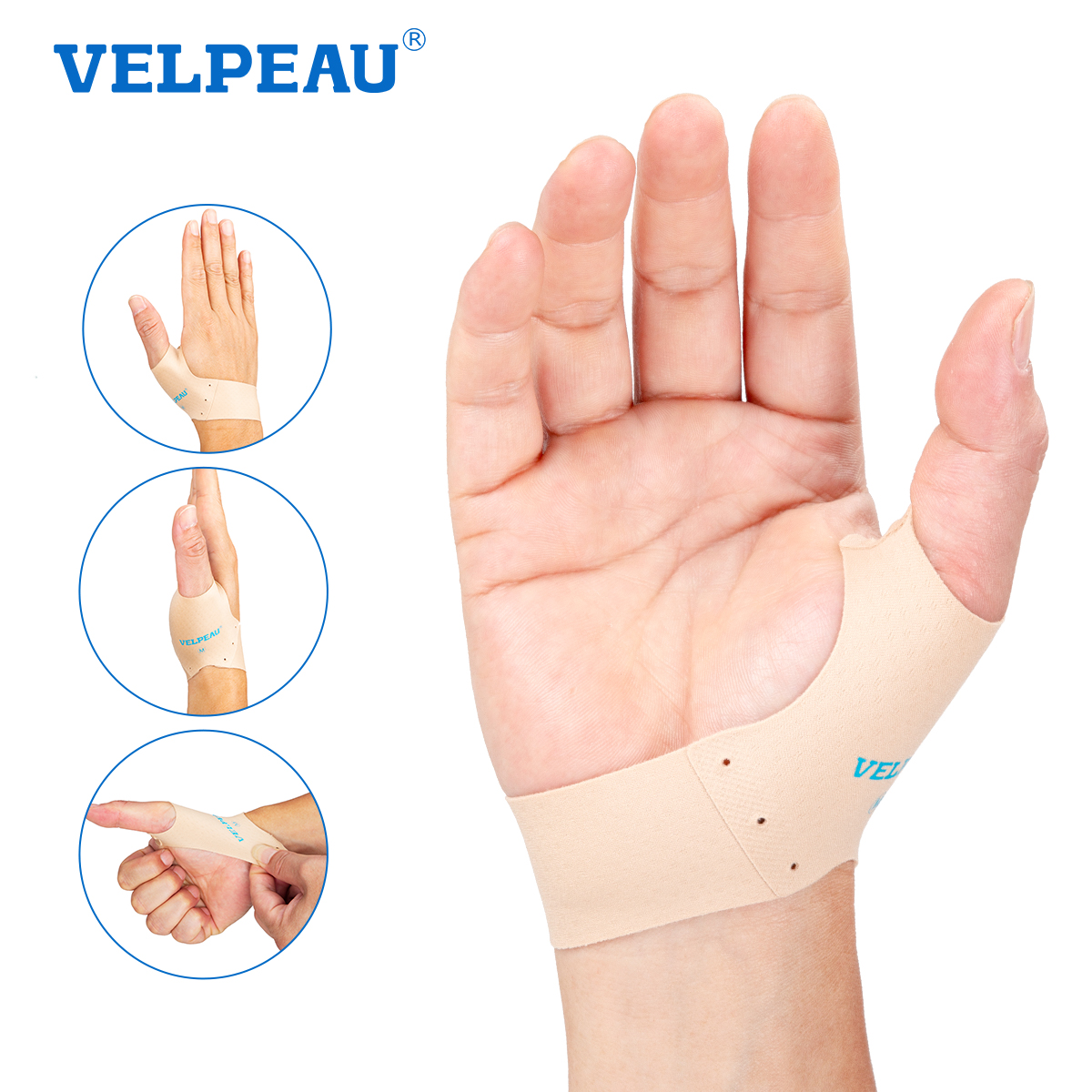 Best of VELPEAU Elastic Thumb Sleeve To Relieve Tenosynovitis Pain And Isolate Skin Thumb Cover Liner Skin-Friendly And Breathable 1Pcs Reviews & Tips