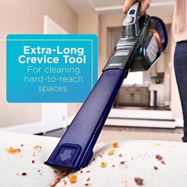 BLACK+DECKER 20V MAX Flex Handheld Vacuum, Versatile Dustbuster with 3  Cleaning Attachments for Floor, Pet Hair Removal - AliExpress