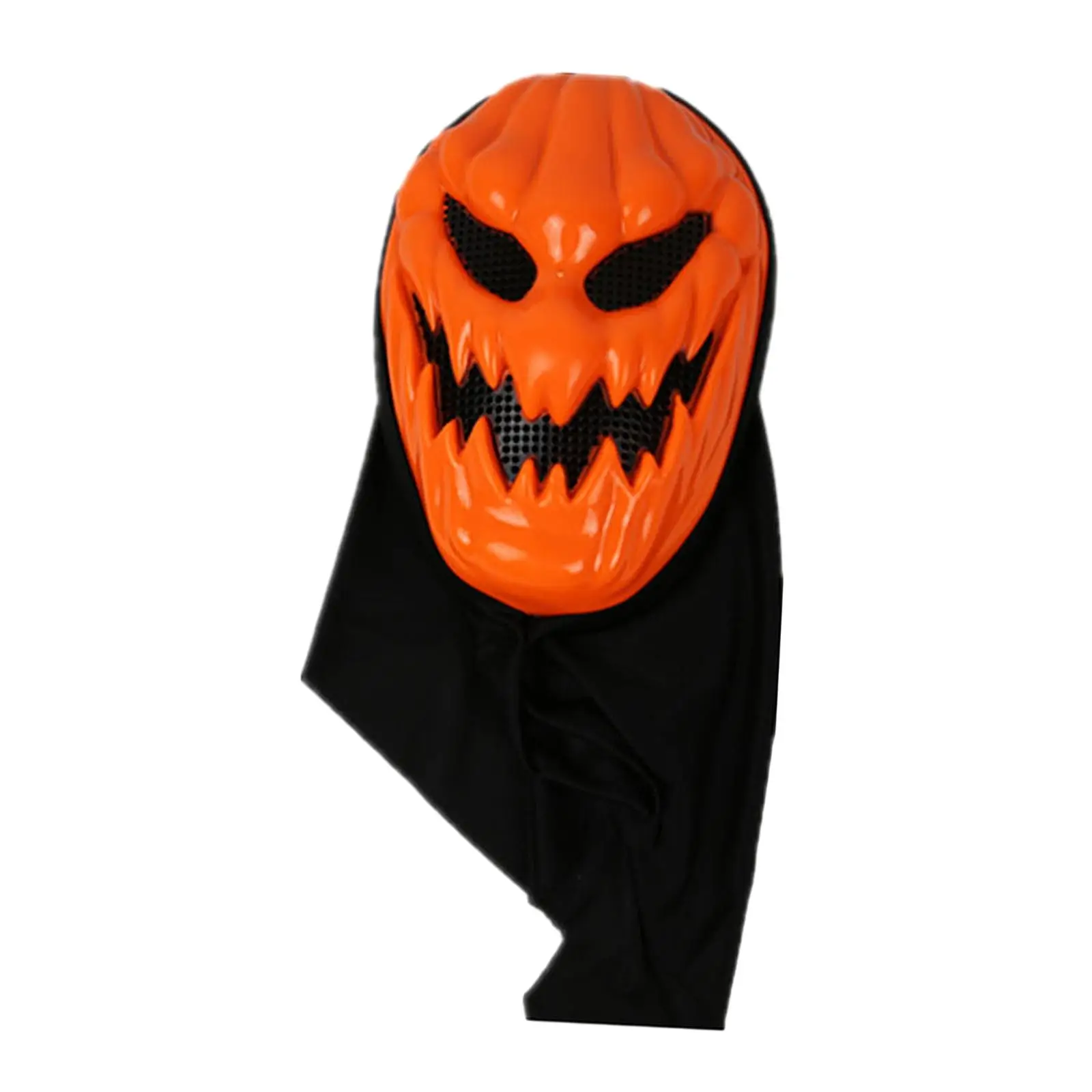 Halloween Pumpkin Head Mask Props Full Face Cover Headgear Costume Party Accessories for Show Cosplay Party Masquerade Festival