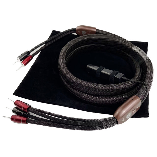 Câble Enceinte 2x4mm² – 25 Mètres, Noir, Marque SeKi