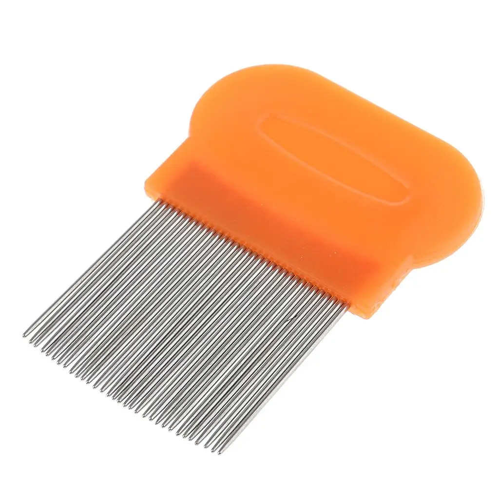Stainless  Salon Hair Styling Tool Hairdressing Barber Brush Comb