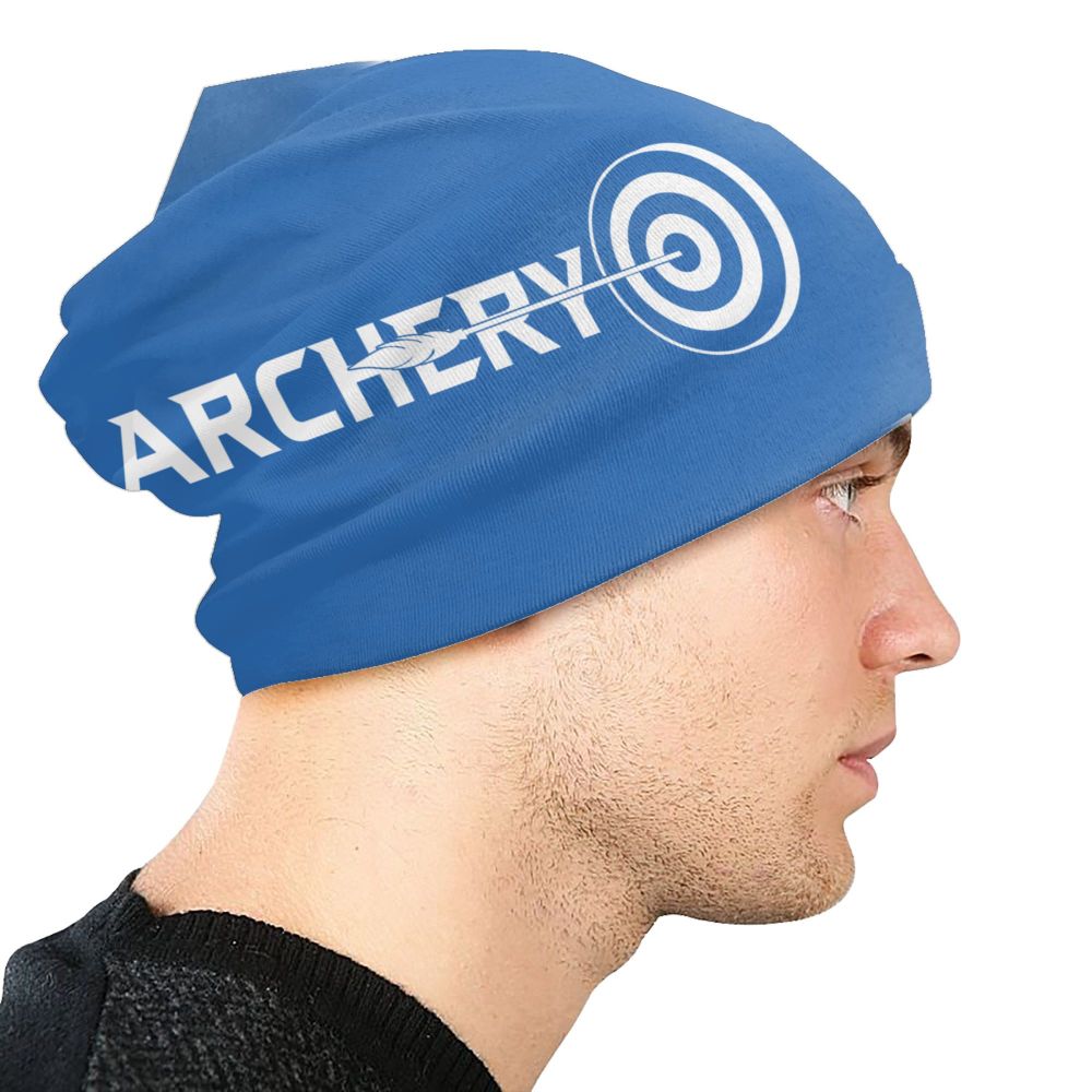Benutzerdefinierte Bogenschießen Sport Beanie Cap Unisex Winter Motorhaube Homme Stricken Hüte Outdoor Bogenschütze Bogen Jagd Liebhaber Skullies Beanies Hüte – Detail 39
