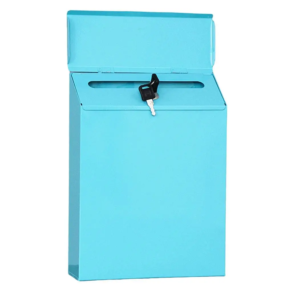 2Pcs  Mailbox Drop Box Secured Payments Postbox Case room and home