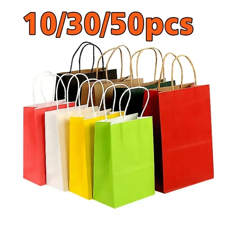 Colorful Paper Gift Bags