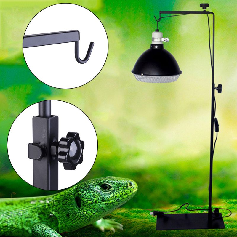 Title 9, Adjustable Bracket Climbing Pet Reptile Lamp St...