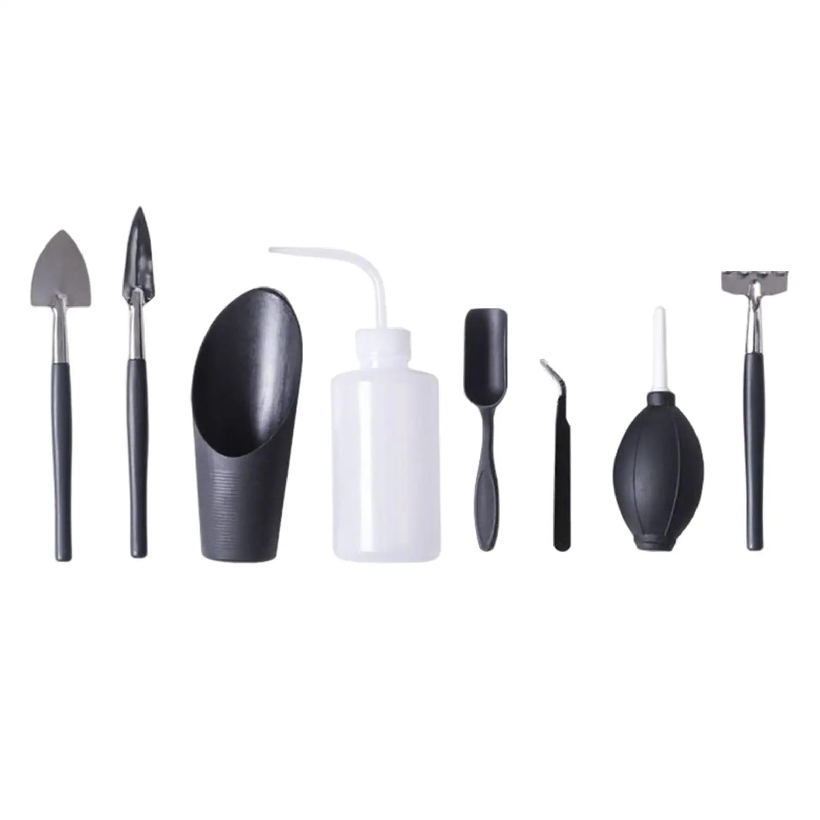  Garden Transplanting Tools 8 Pieces Easy to Wash Simple to Use Accessories  , PP Materials Durable Lightweight