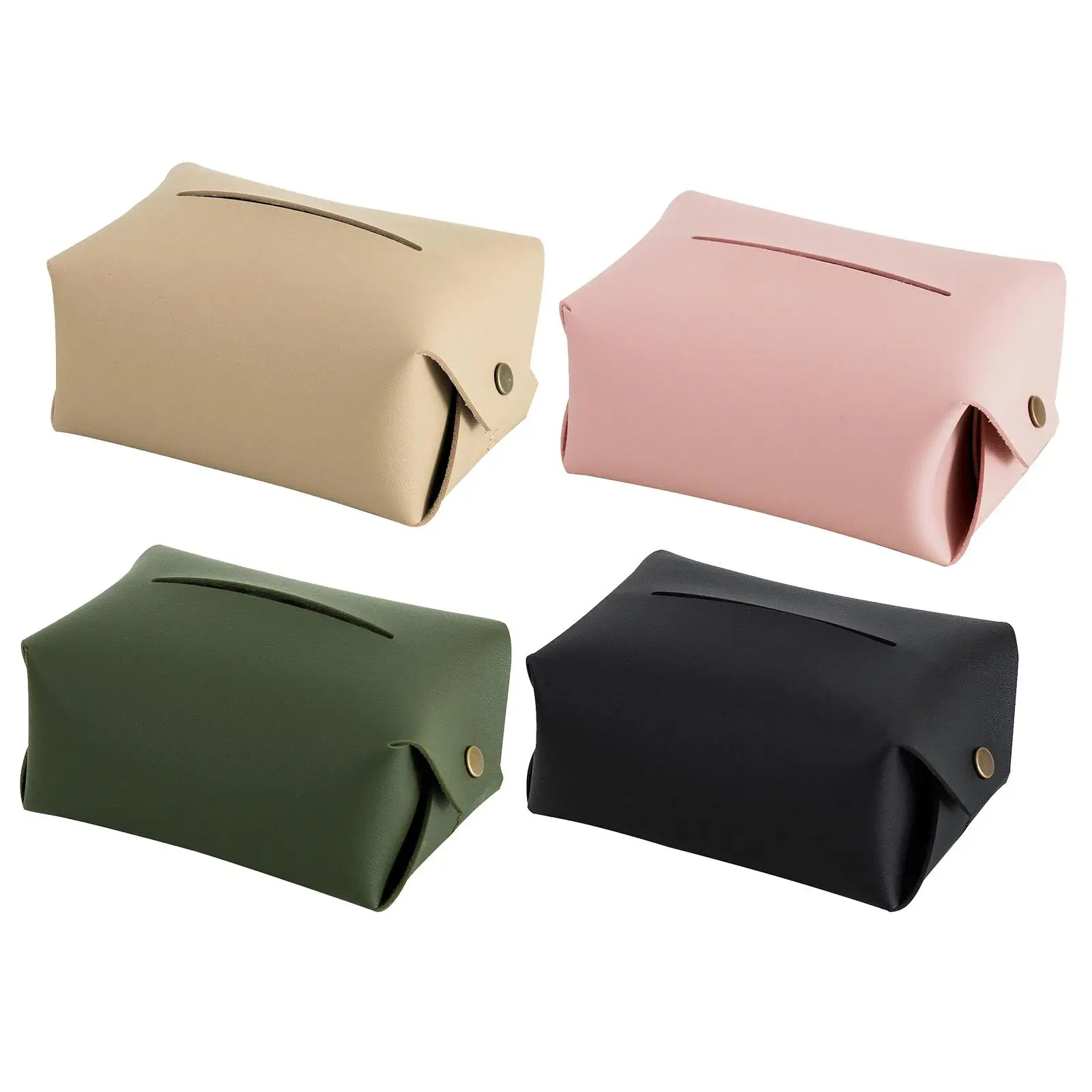 Tissue Box Cover Decorative Creative Napkin Holder Paper Box for Countertop Car Home