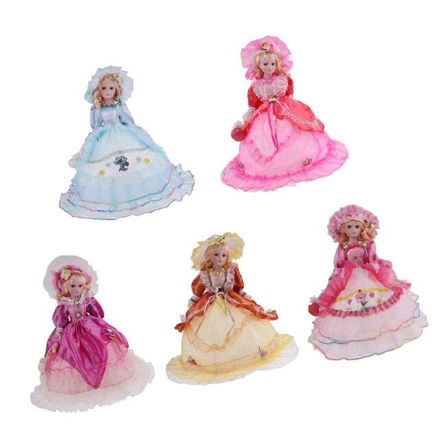 18 inch store porcelain dolls