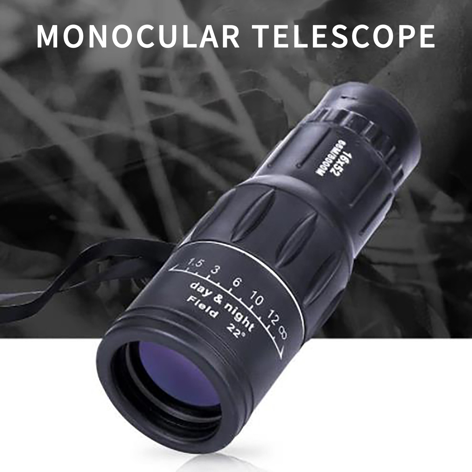 Buy Bushnell 16X52 Dual Focus Zoom Outdoor Travel Monocular For