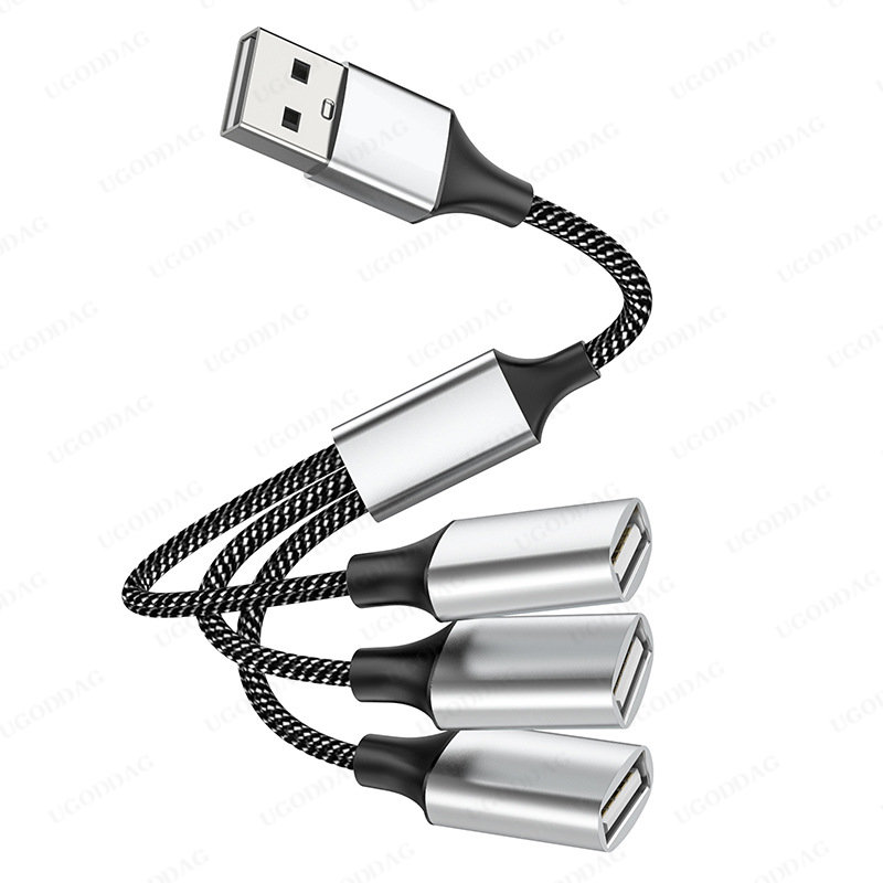 usb 2.0 otg extensão linha hub y