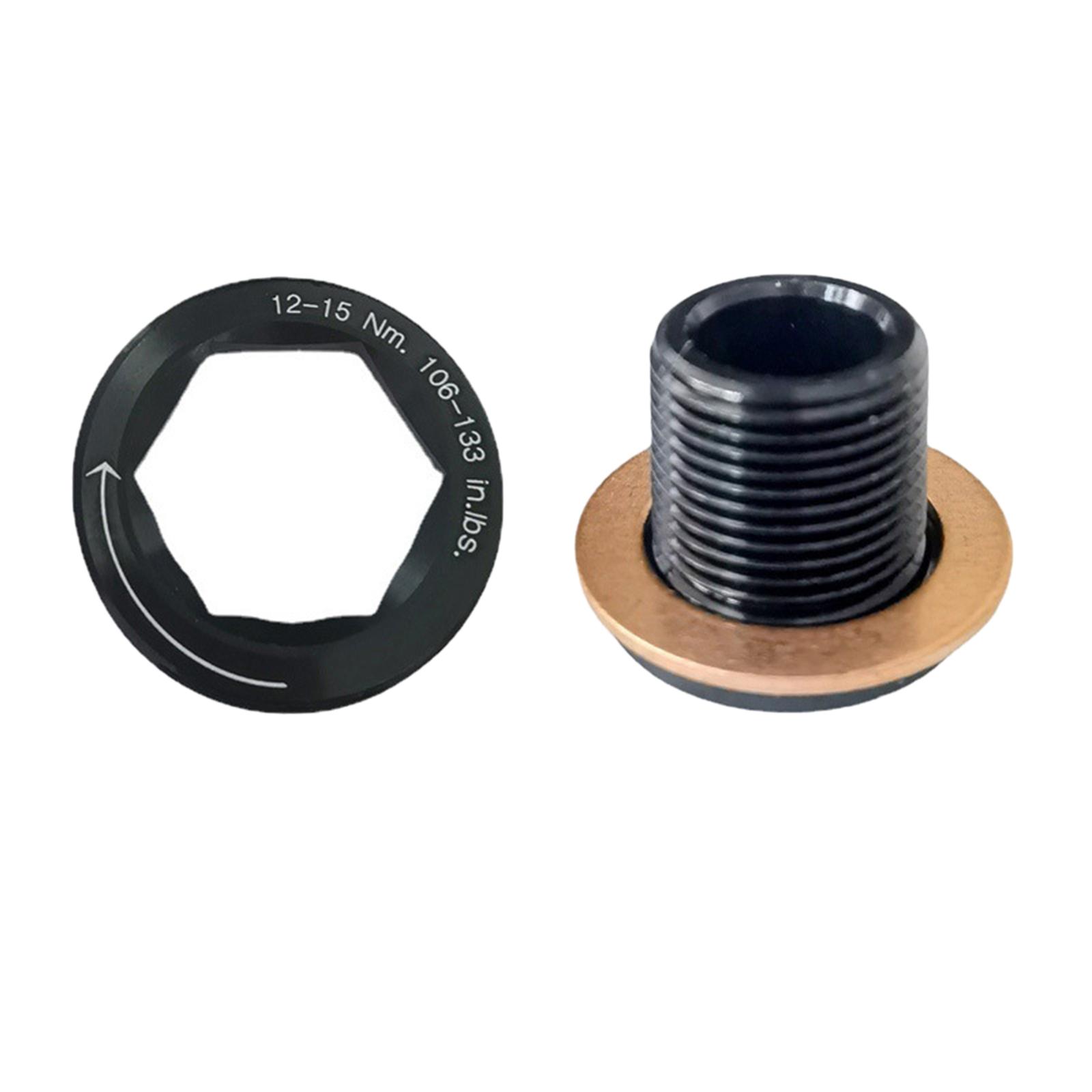 MTB Bicycle Crank Arm  Fixing Chainwheel Crankset Bolts Threads