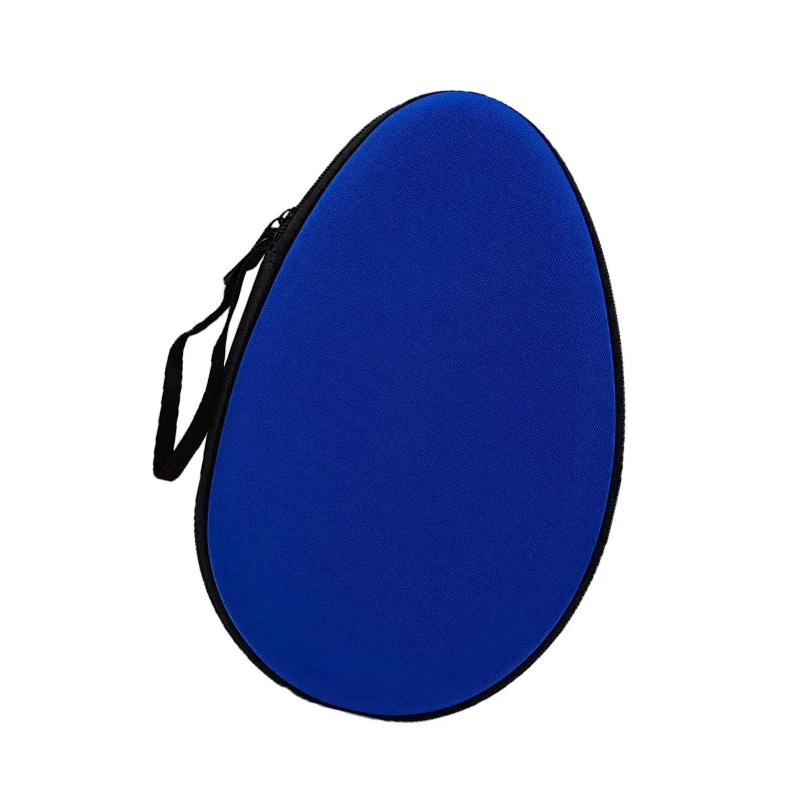 Portable Table Tennis Racket Bag Hard Gourd Reusable Storage Case Wear Resistant Ping Pong Paddle Pocket for Travel Outdoor