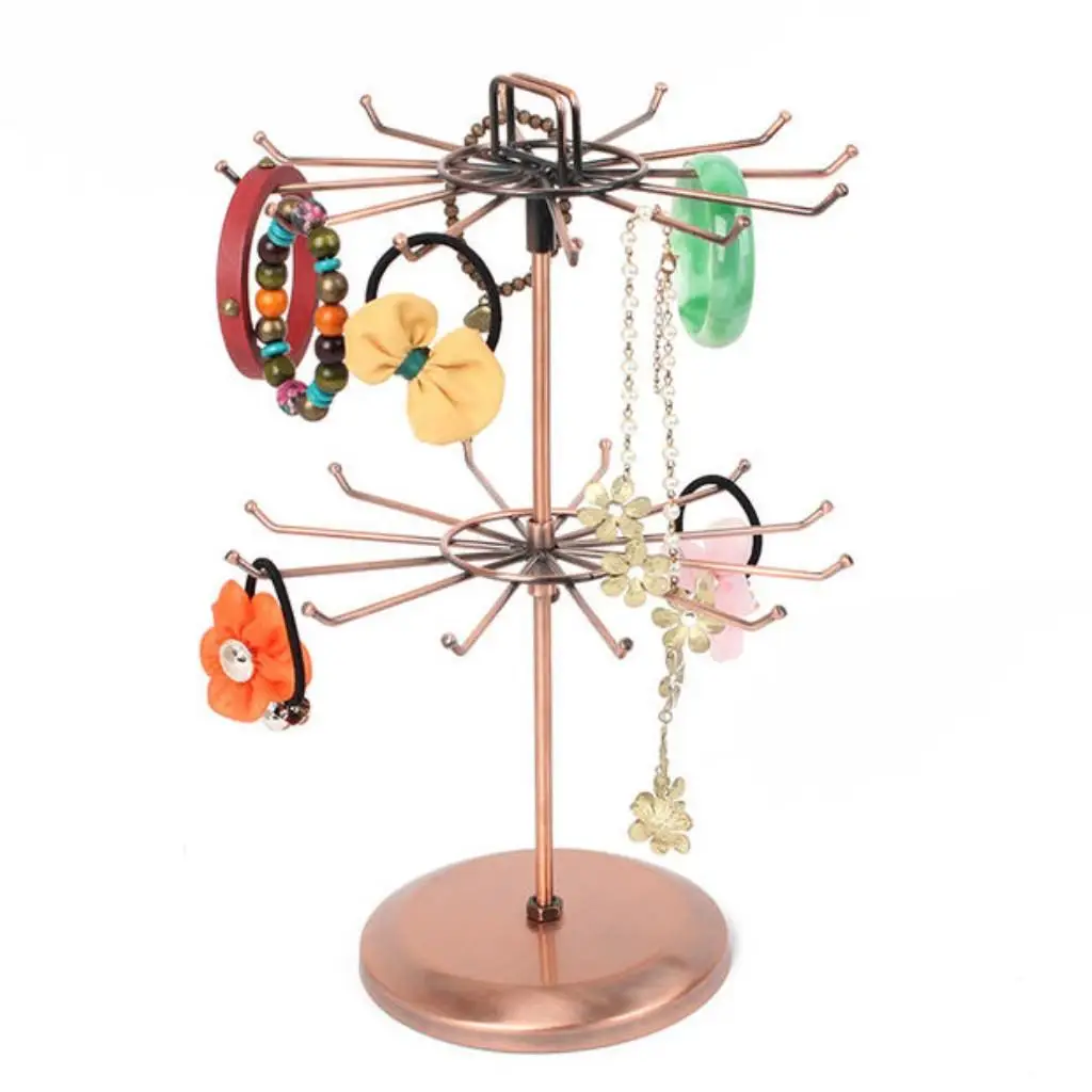 Rotating -Layer Jewelry Display Stand for Necklace Bracelet Bracelet