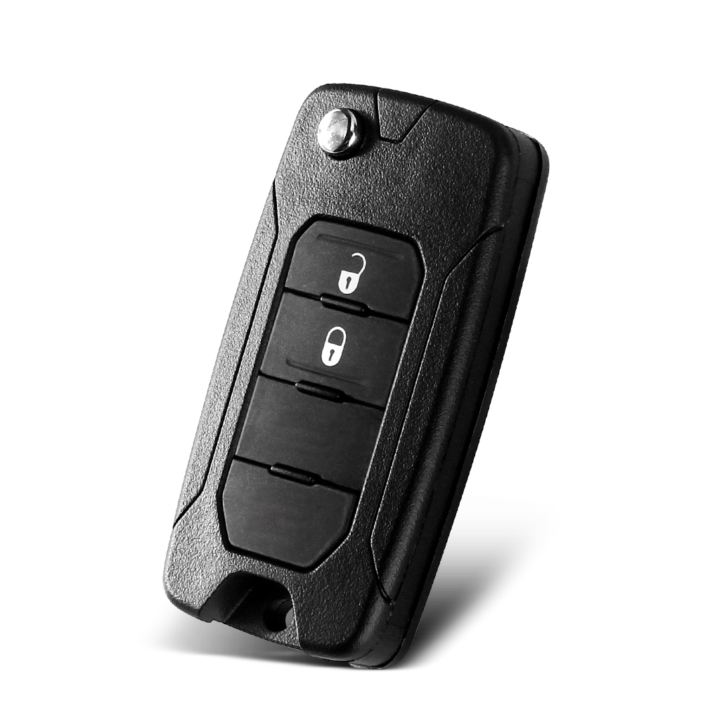 KEYYOU 2/3/4 Tasten Für Jeep Wrangler Renegade 2015-2018 Flip Remote Auto Schlüssel Fall SIP22 Klinge Ersatz gehäuse – Detail 4