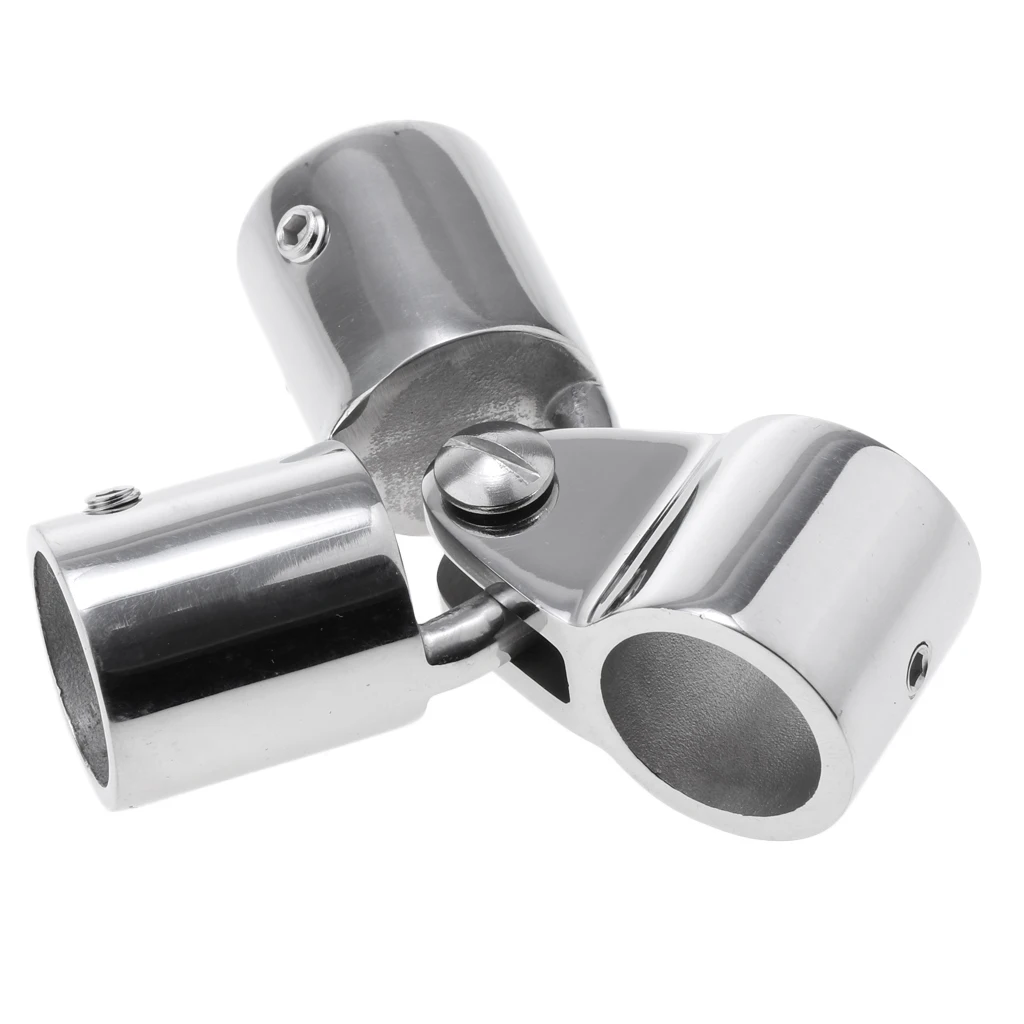 316 Stainless Steel,Marine Boat  Top  End Deck Hinge Mount Fitting (22mm)