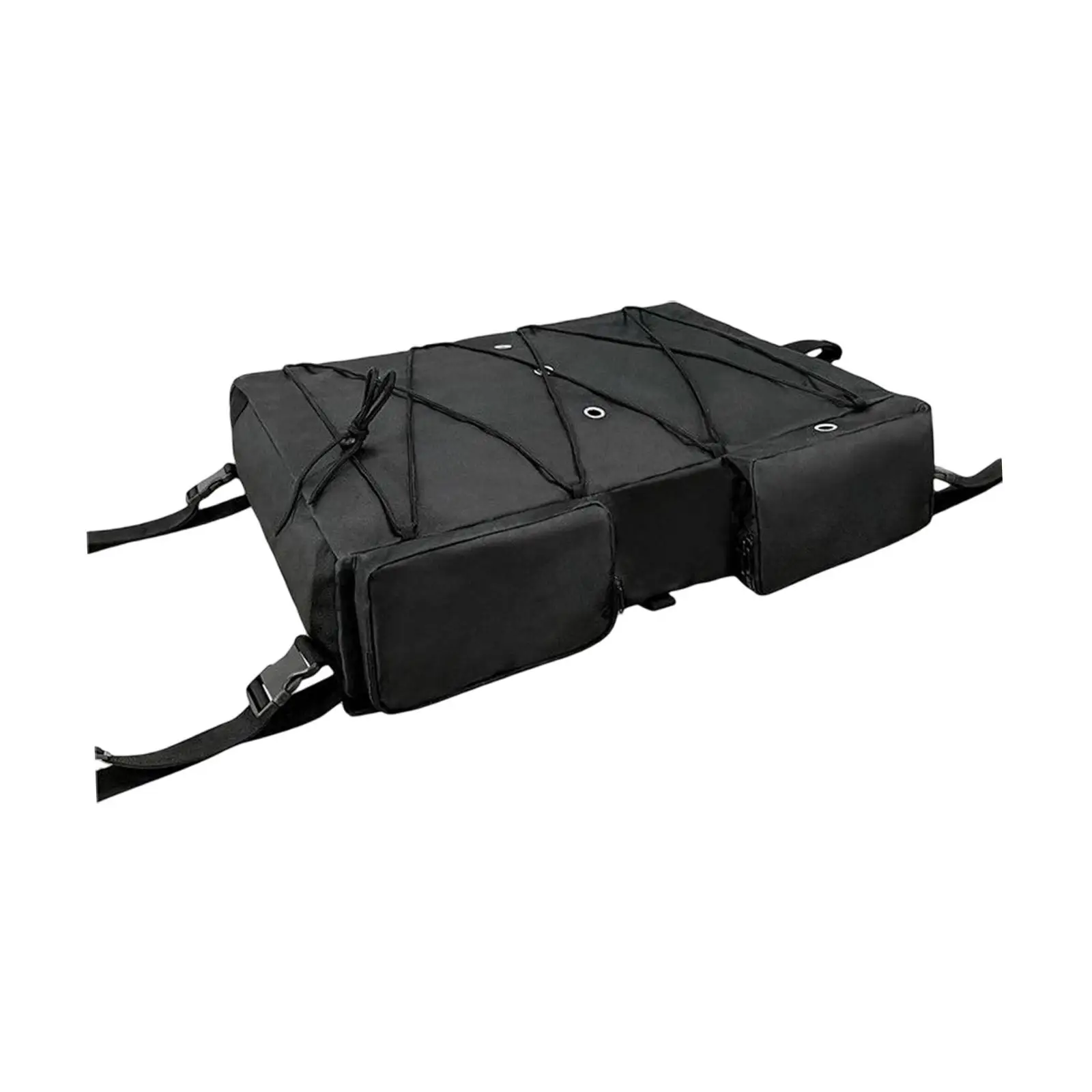 T Top Bag 600D Oxford Fabric Waterproof with Mesh Pockets Bimini Top Storage Bags Jacket Storage Bag for T Top Boats
