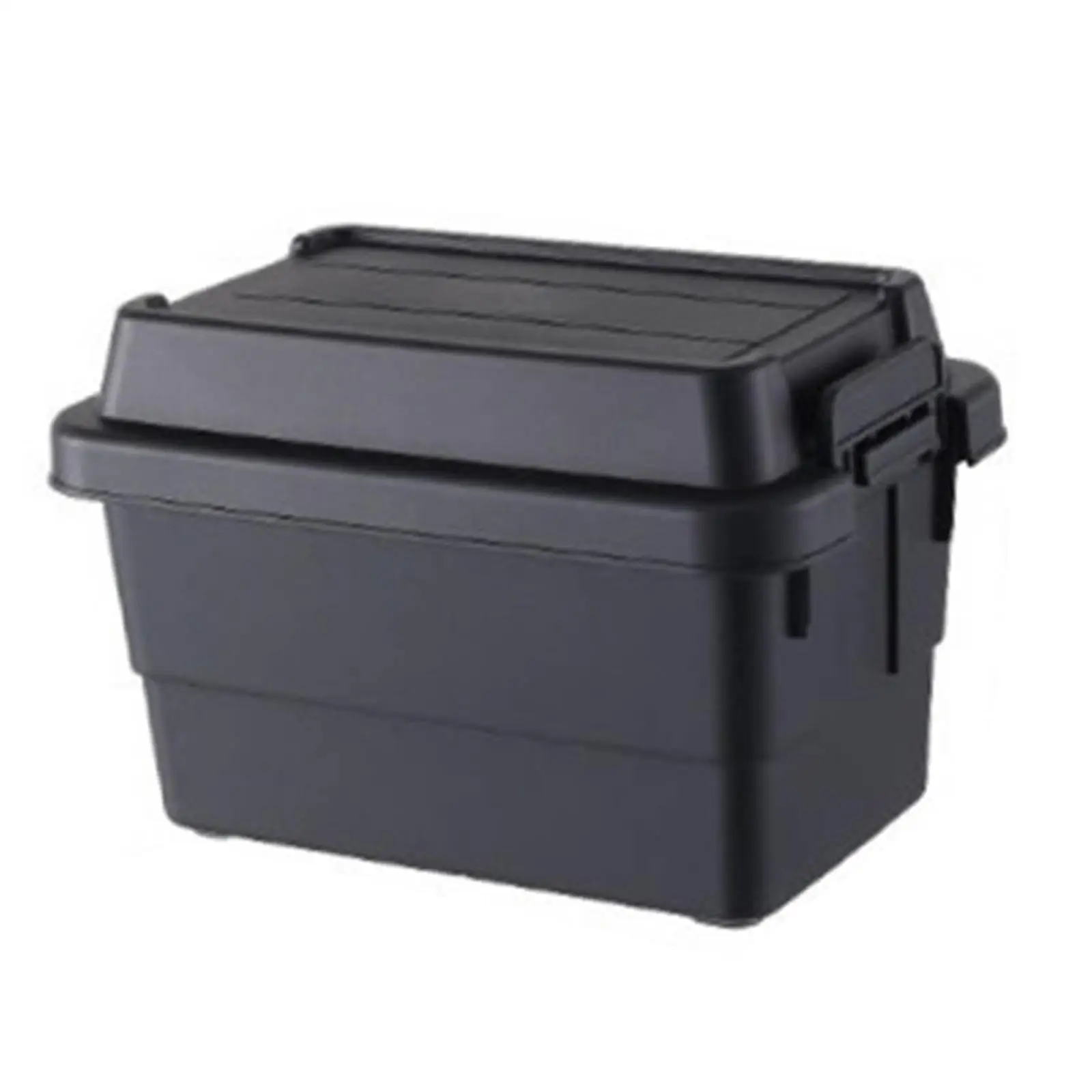 Camping Storage Box Waterproof Portable Storage Bin with Lid for Barbecue Cooking Fishing