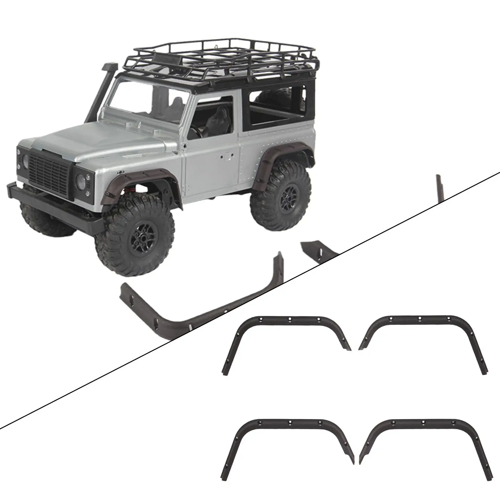 Wing Expanders 1:12 for RC Defender Mn D90 D91 Car Accessory