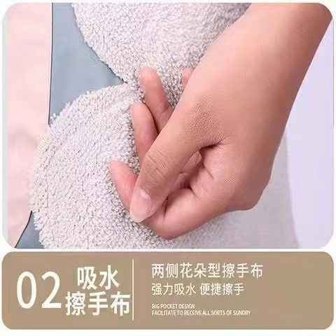 Delantal impermeable y a prueba de aceite para mujer, mandil de manga larga  de algodón a cuadros para cocina y el hogar - AliExpress