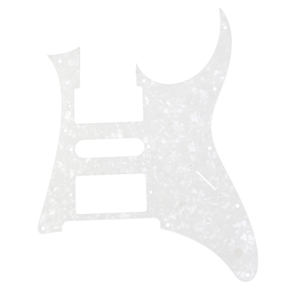 3 Ply HSH Pickguard Protector White for RG Series Electric Guitar Accessory
