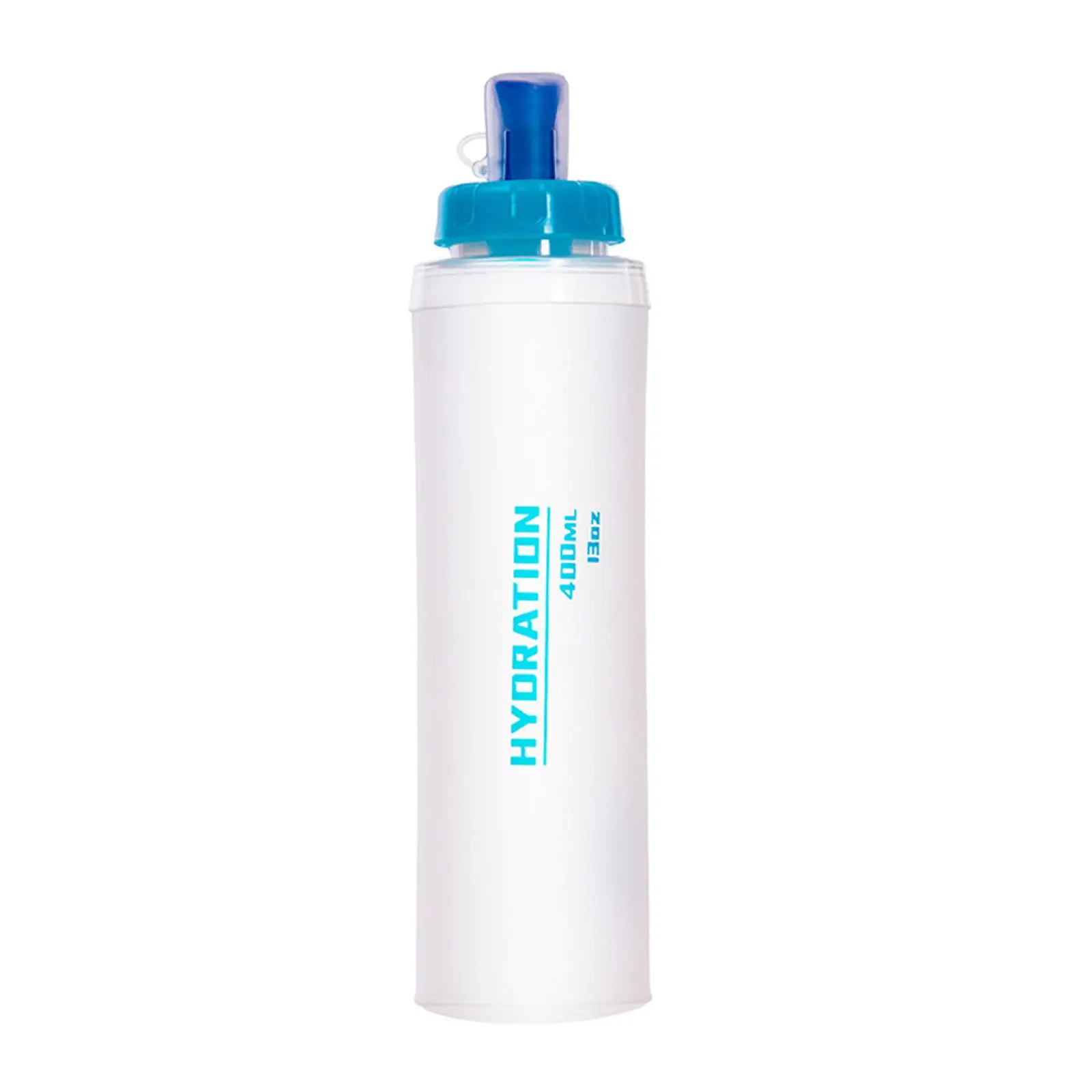 Folding Reusable TPU Soft Water Bag Sports Water Bottle Fitness Workout