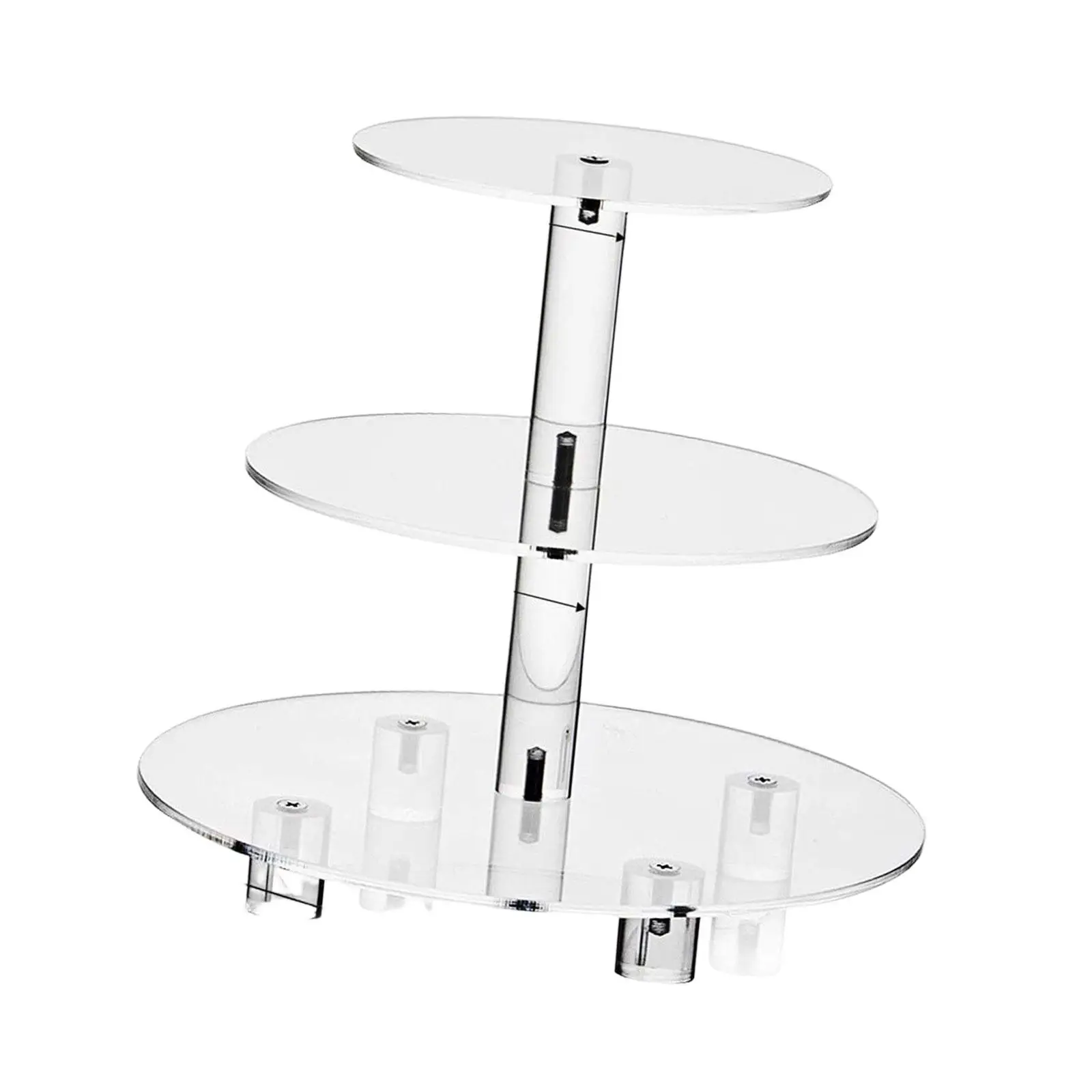 Acrylic Cake Stand Display Stand Detachable Cupcake Stand for Baby Showers