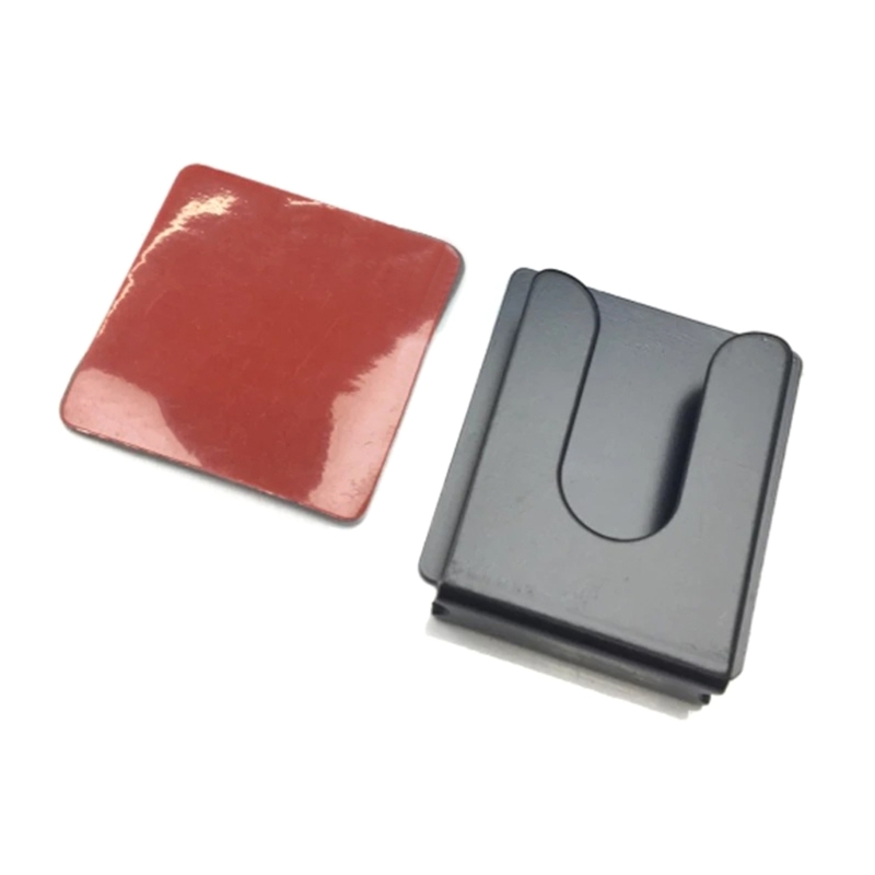 Lot De 4 Supports Adhésifs Métal Pour Micro CB - Fixation Facile Sans Perçage Pour Voiture, Camion, Maison - 10