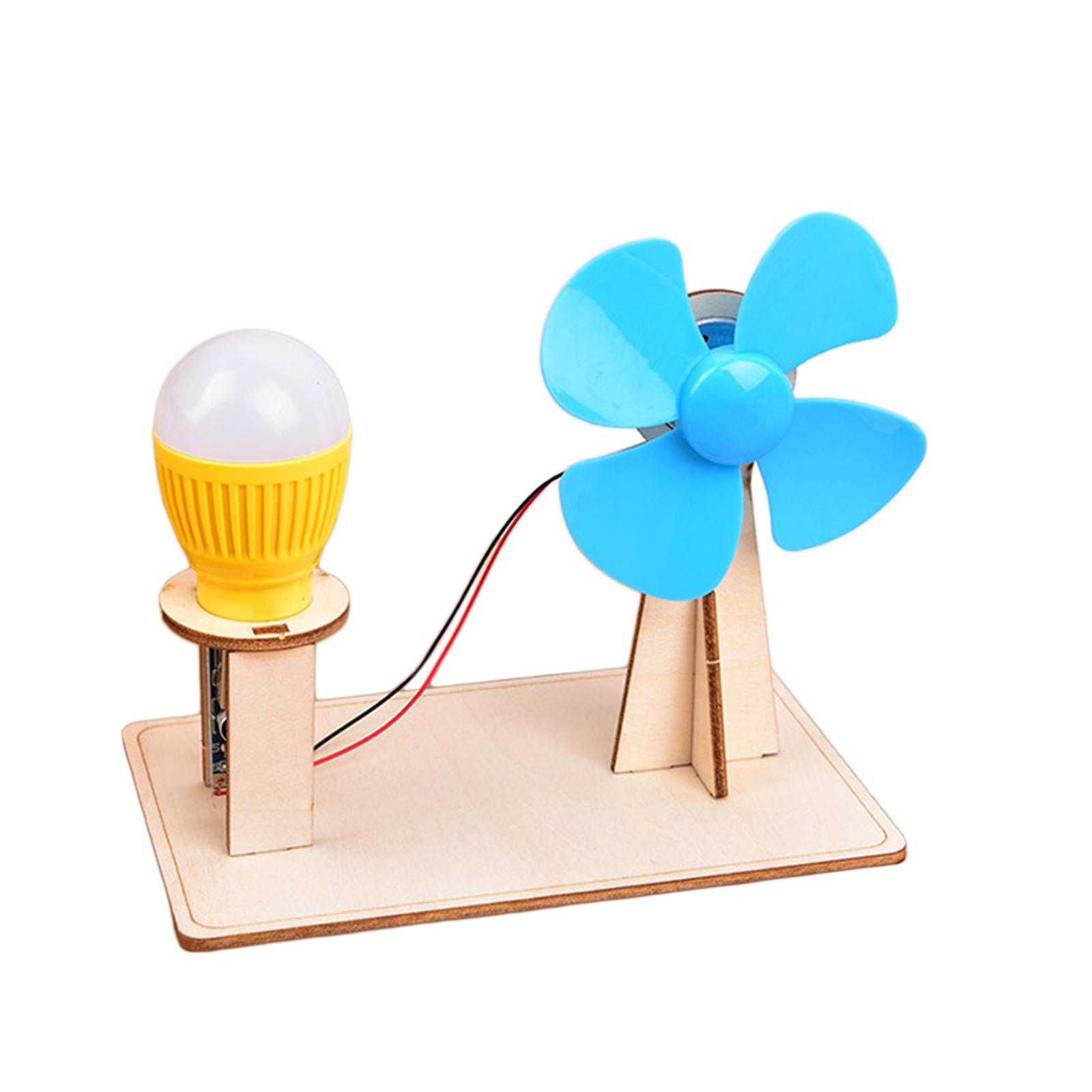 Assembly 3D Puzzles Wind Generator DIY Educational Science Experiment for Girls Boys Birthday Gifts Age 8 9 10 11 12 Years Old