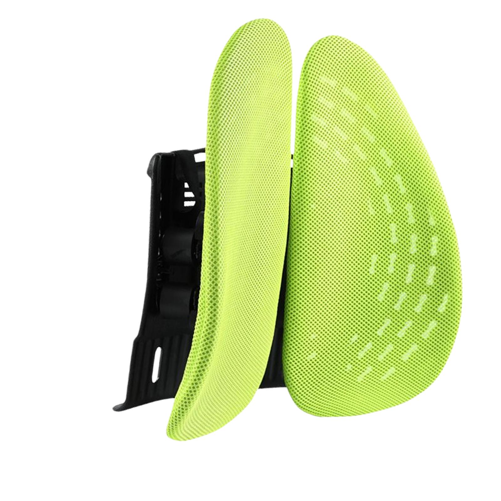 Universal Car Lumbar Support Pillow Seat Cushion Breathable Delicate Touch Multi-Use Coccyx Pain Relief Back Pad Fit for Car