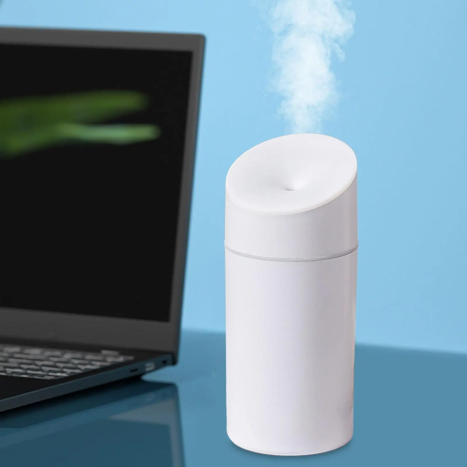 Mini Air Humidifier USB with Night Light essential Oil Diffuser for Aroma Quiet Operation mist for Desk