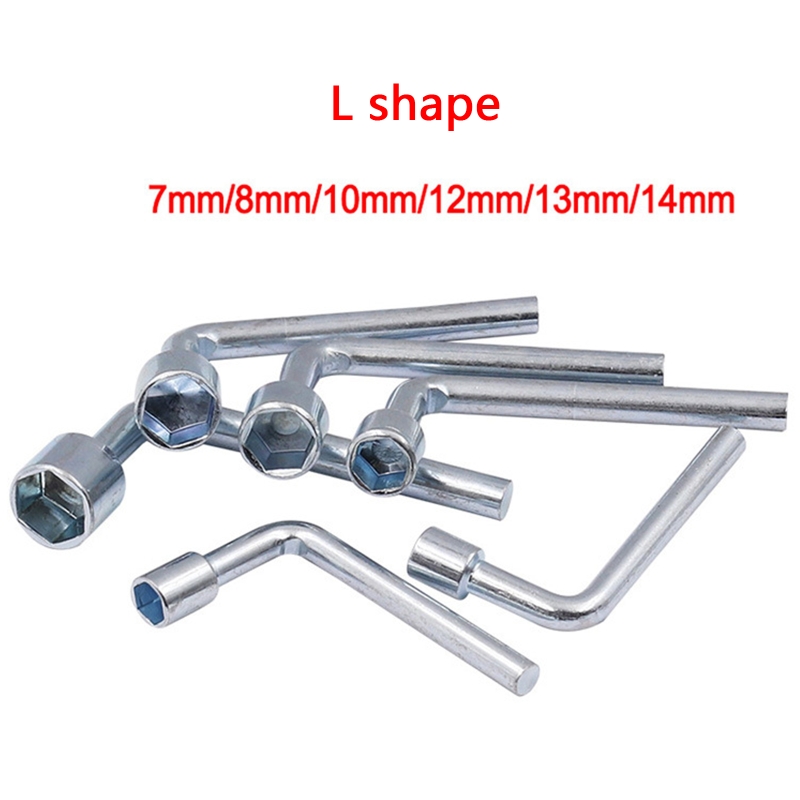 Description Picture 5 of item7/8/10/12/13/14mm Socket Wrench L Type Socket Wrench Compact Metric Hex Socket Wrench High Hardensss Steel Made Repair