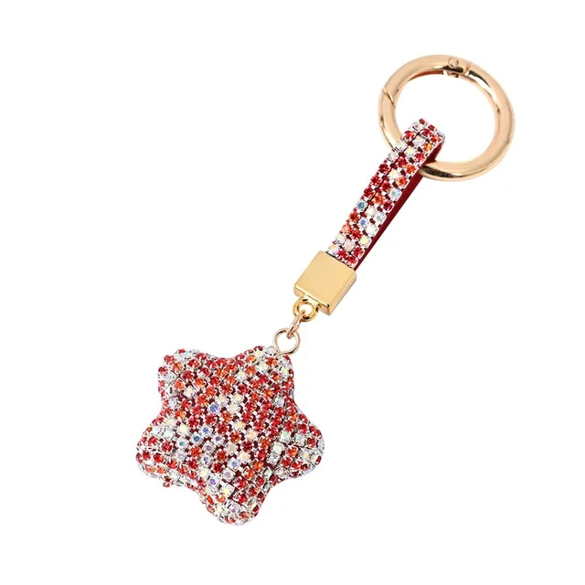 Louis Vuitton Monogram Ball Key Chain Peach Pink