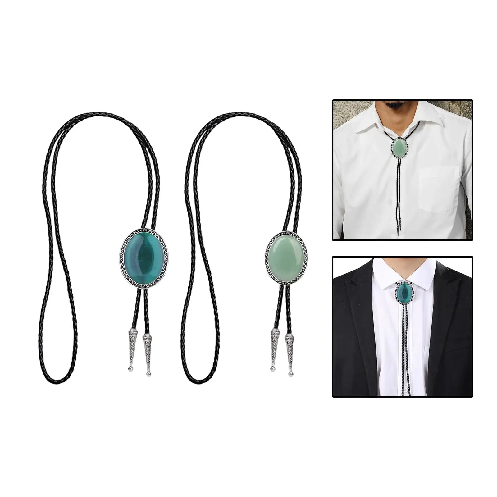 Fashion Bolo Tie, Pendant Creative Versatile Necklace Casual Clothing Accessory Necktie for Sweater Shirts suits Gift Hoodies