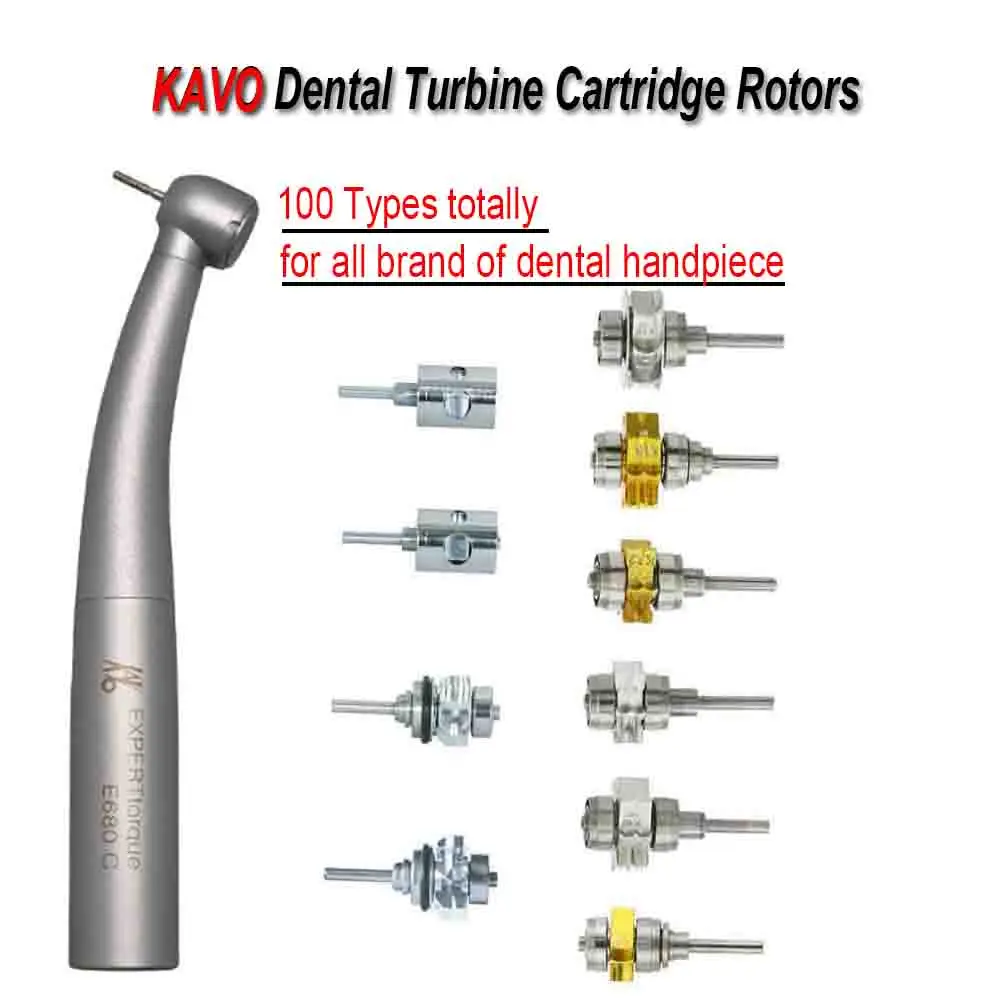 Best of Top Grade Dentist Turbine Cartridge Rotor For All Series KAVO High Speed Dental Handpiece Standard Wrench Ceramic Bearing Rotor Reviews & Tips