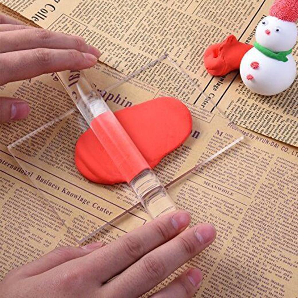 2 Acrylic Solid Clay Rolling Pin Acrylic Clay Roller DIY Modelling Clay Tools Sculpey Polymer Clay Art Craft Accessories 2 Acrylic Solid Clay Rolling Pin Acrylic Clay Roller DIY Modelling Clay Tools Sculpey Polymer Clay Art Craft Accessories