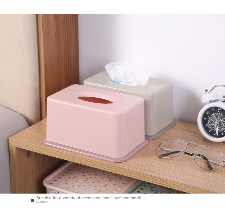 Description Picture 6 of itemCreative home coffee table living room napkin plastic storage elevated drawer box