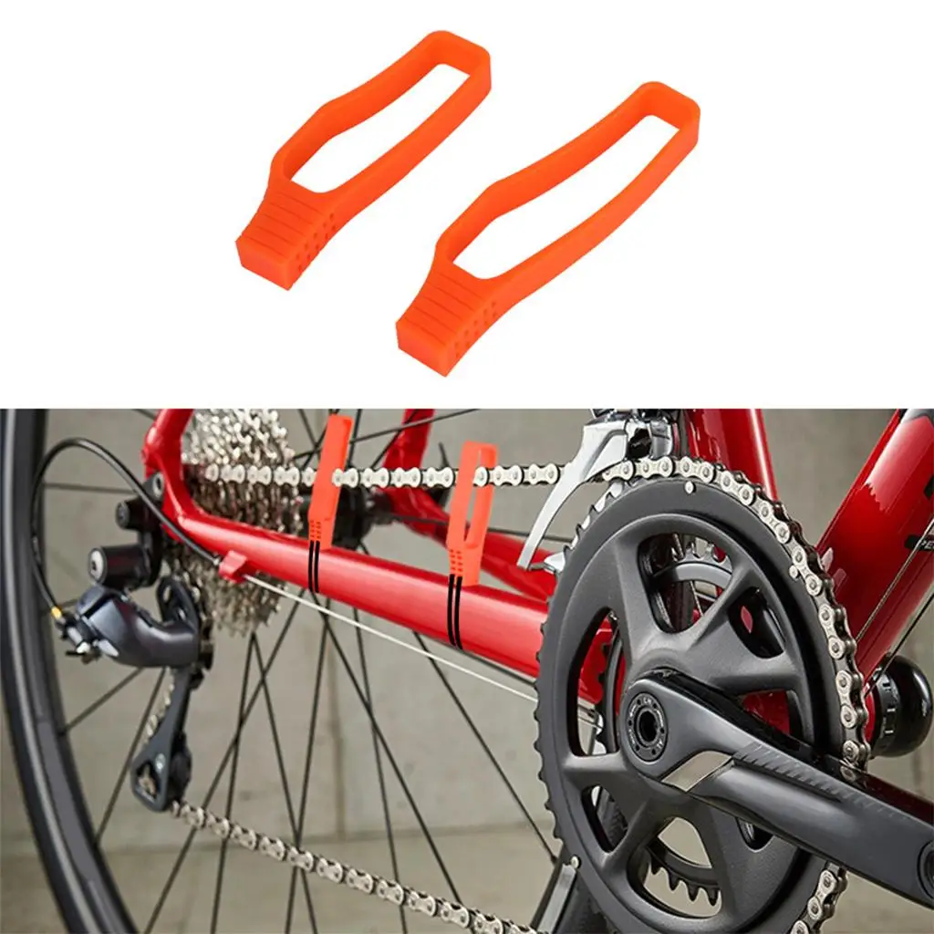 Silicone Bike Chain Guard Chainstay Frame Parts Adjustable