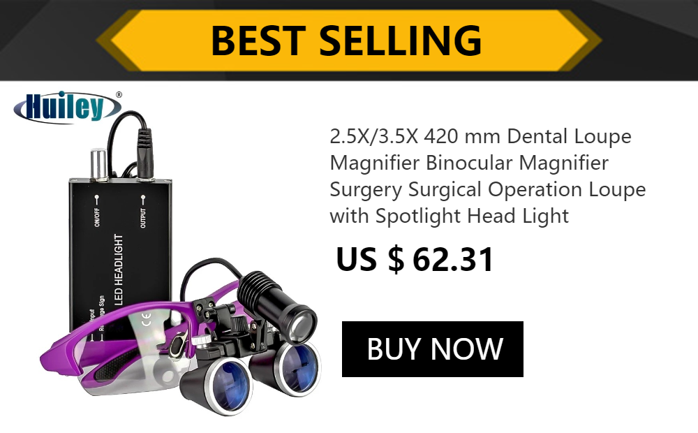 Filter Yellow Colour for LED Headlight Dental Loupe Head Lamp Surgical Magnifier Lab Illumination Optical Accessories