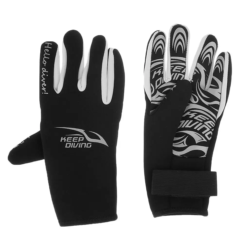 3mm Neoprene Scuba Diving Gloves for Swimming Surfing Kayaking Snorkeling S