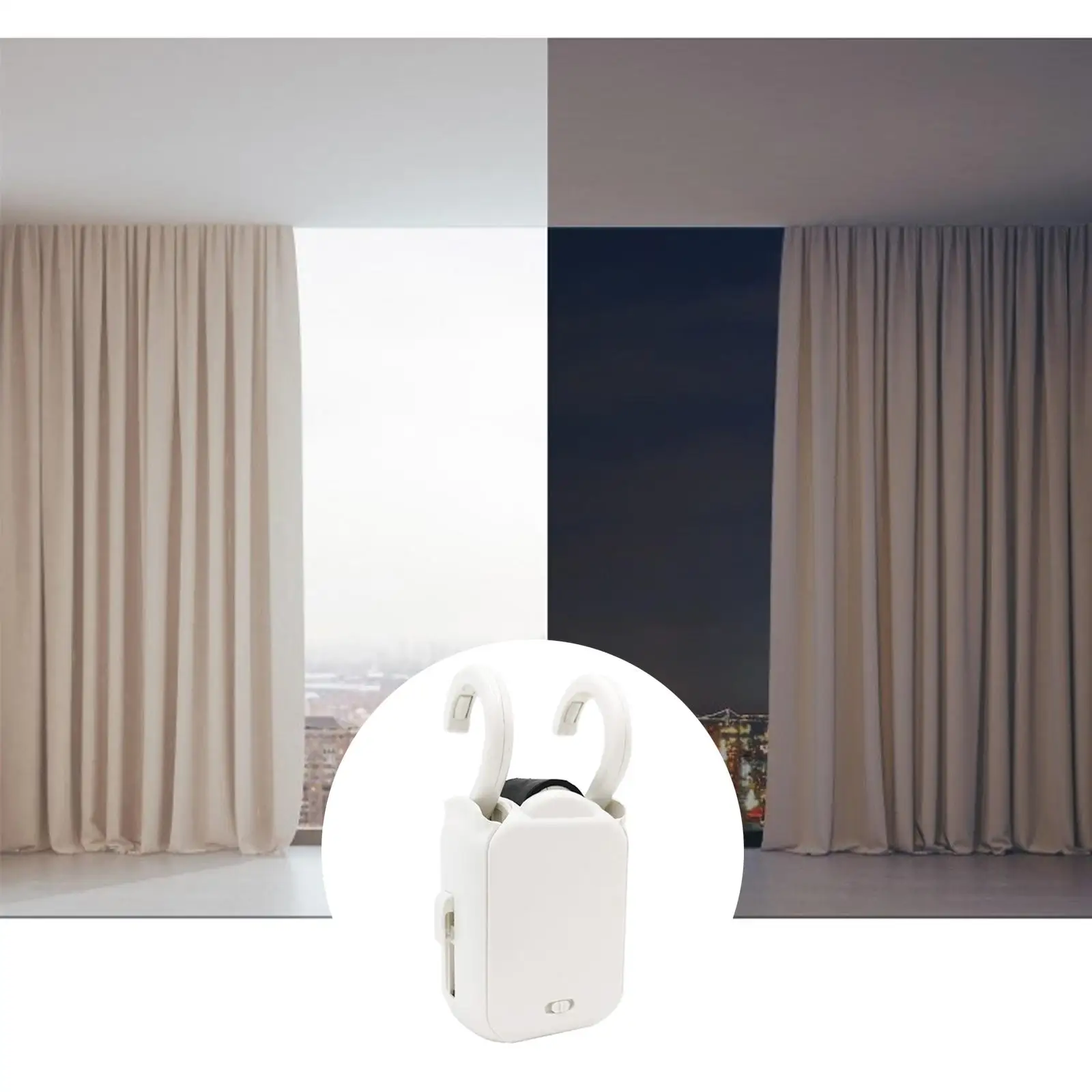 Upgraded Smart Curtain Wireless Remote Voice Control Switch for home