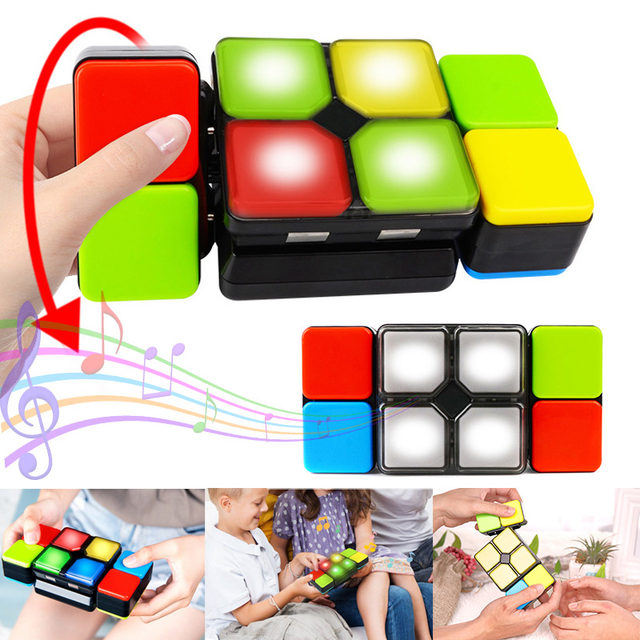 5 Pcs Jogo Cubo Eletrônico - cubo iluminação música com luzes LED e música  embutidas,Mini brinquedo cubo STEM com 4 modos jogo, brinquedo exploração  cerebral para meninos : : Brinquedos e Jogos