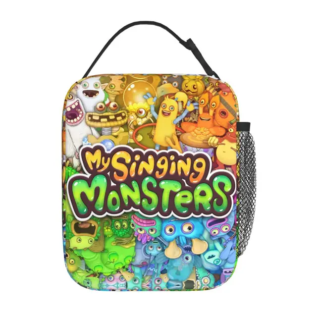 Rare Wubbox My Singing Monsters Lunch Bag Food Box Thermal Bento BoxX'mas  gift