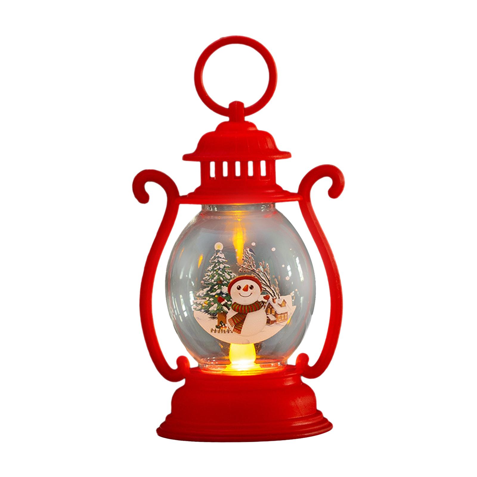 Description Picture 5 of itemMini Christmas Lantern LED Nightlight Children Birthday Gift Battery Operated Night Lamp for Table Desktop Fireplace Home Decor