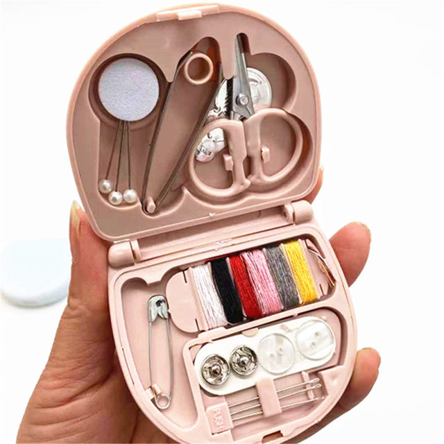 VILLCASE 1 Set Sewing kit Mini DIY Sewing Repair Supplies Sewing Essentials  kit Sewing Tools kit Sewing Accessories Container Small Multitool