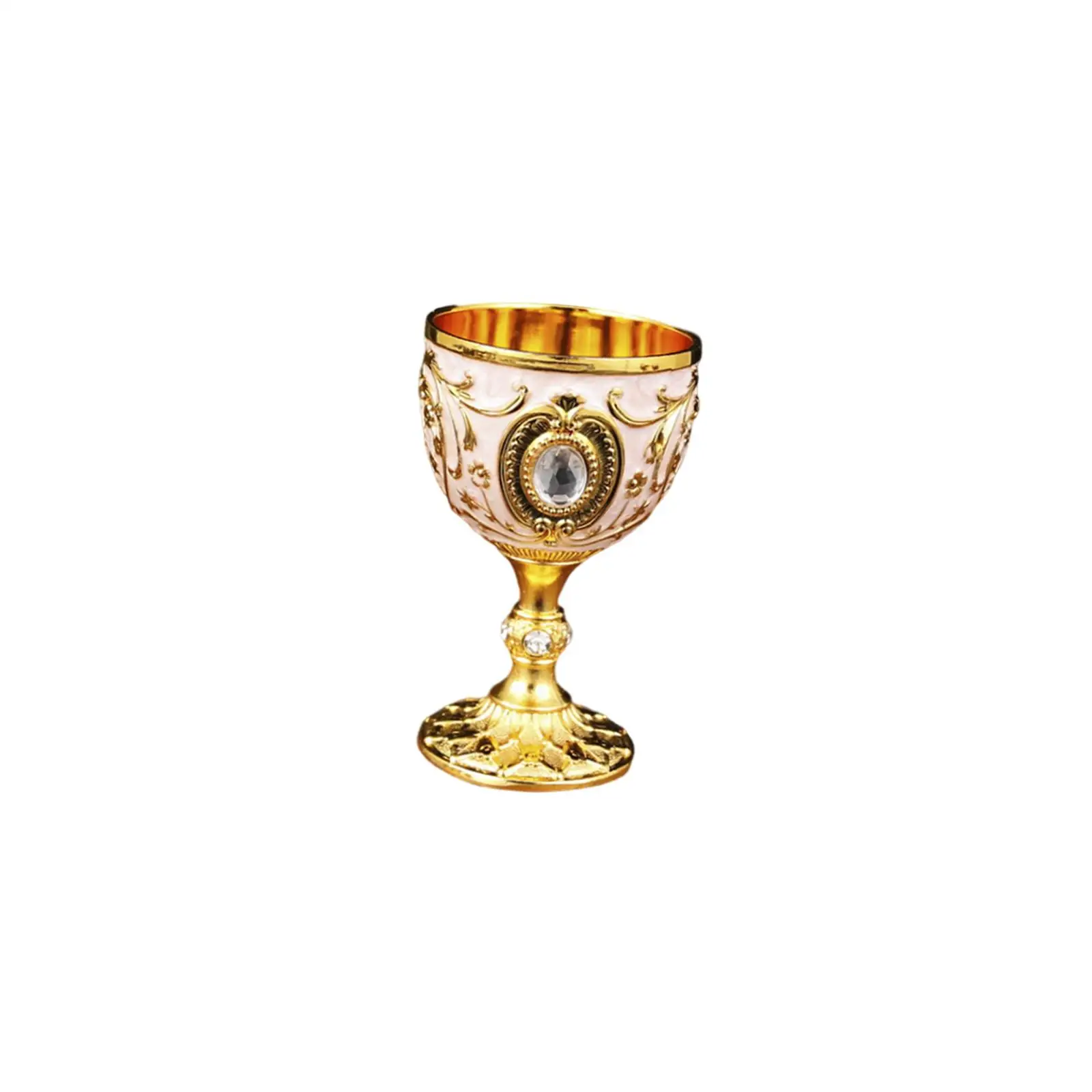 Metal Wine Cup Goblet 30ml for Collection, Decor Height 70mm, Diameter 43mm Party Supplies Exquisite Workmanship Medieval Style