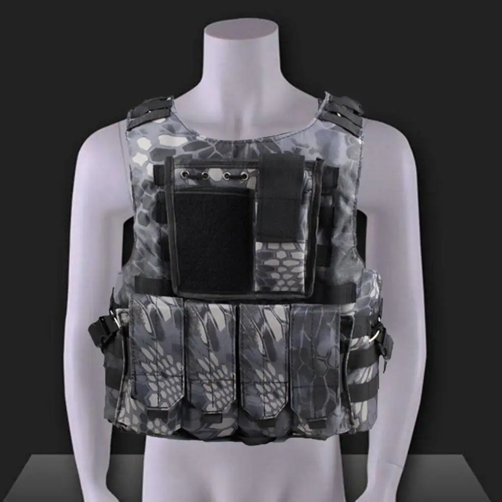   MOLLE Protective Waistcoat w/ Detachable Pouches