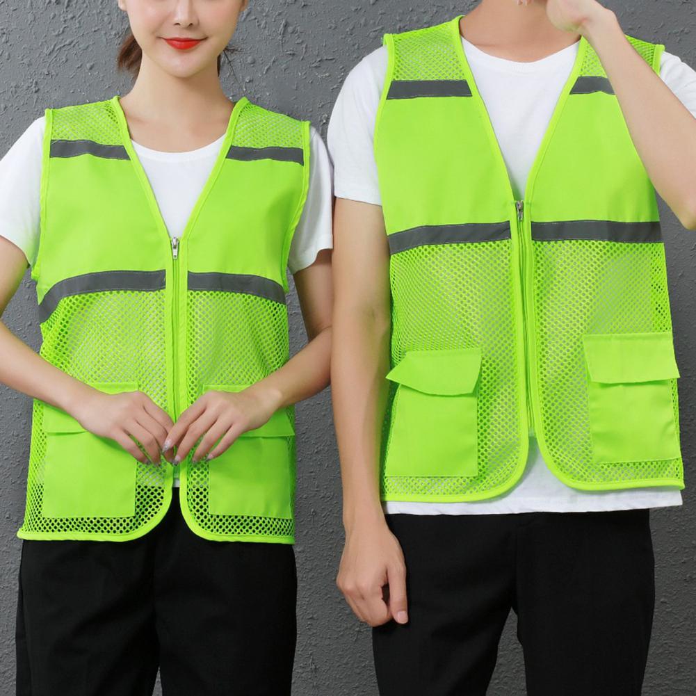 Description Picture 5 of itemMen's Outdoor Vest Hiking Fishing Hunting Photography Multi-Pockets Multi-Function Maintenance Worker Waistcoat Print Logo