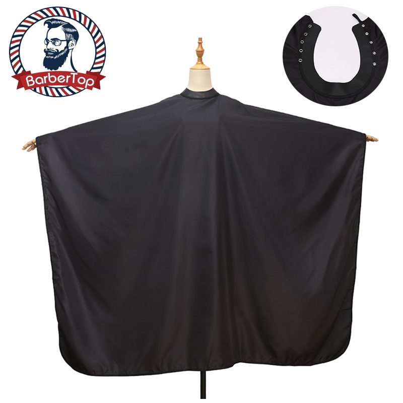 Best of Barbertop Haircut Cloth Salon Waterproof Barber Black Cape Hairdresser Apron Hair Cut Hairdress Gown Hairdressing Coat Reviews & Tips